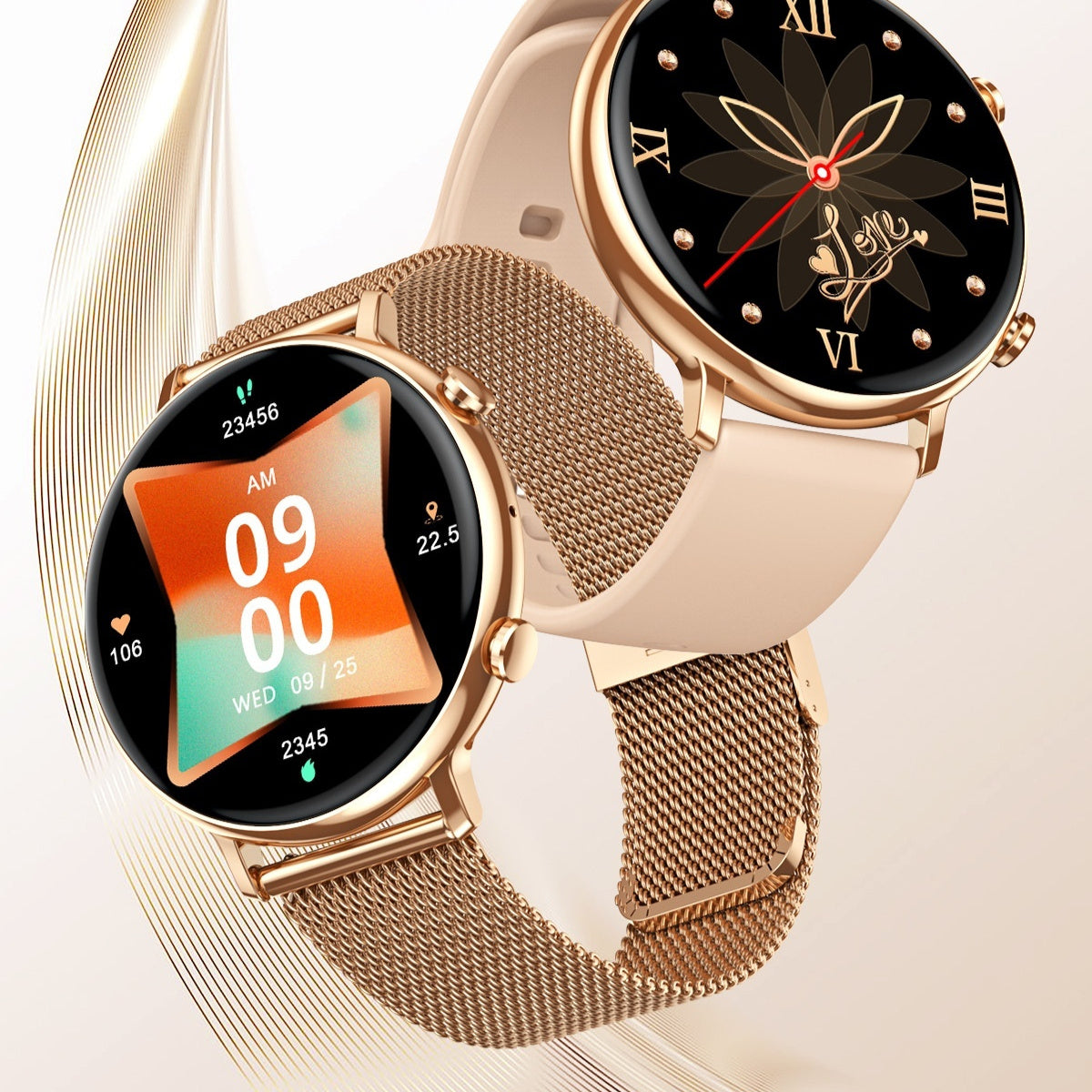 Unisex bluetooth call smart watch