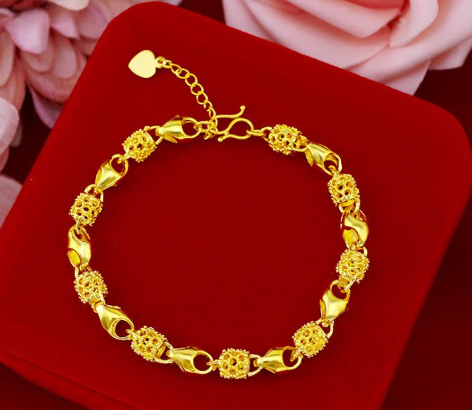 Alternate view: Women's gold plated bracelet