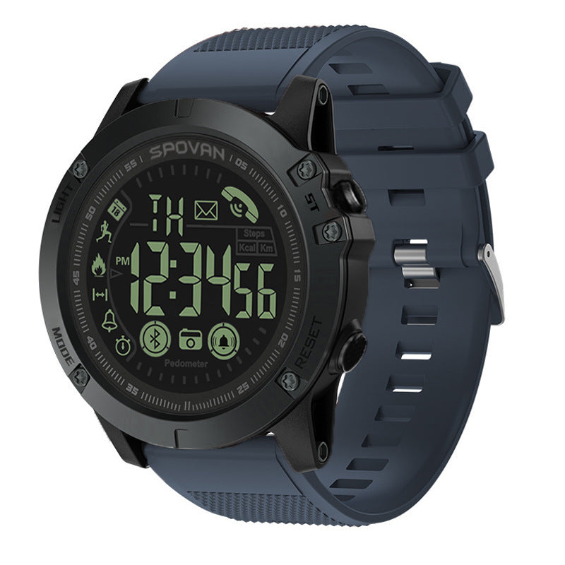 Women's blue bluetooth smart watch
