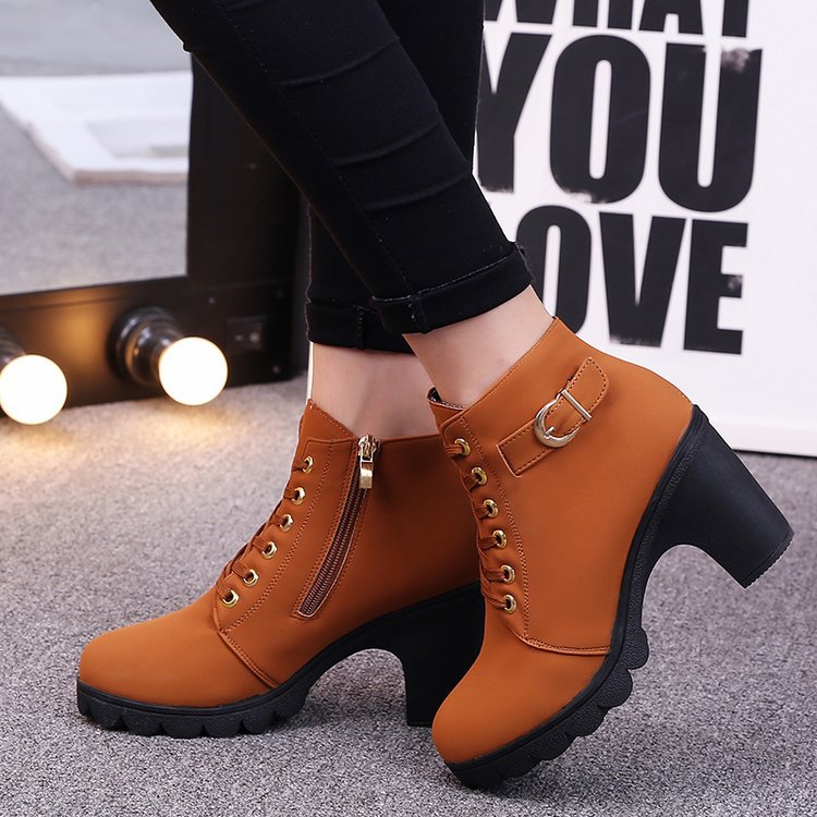 Alternate view: Women's cross strappy boots