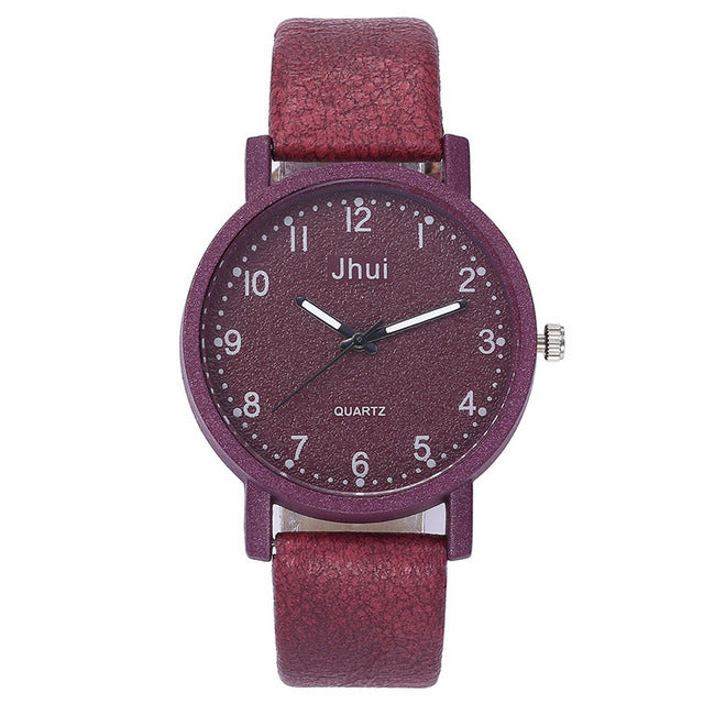 Unisex red wine digital scale watch