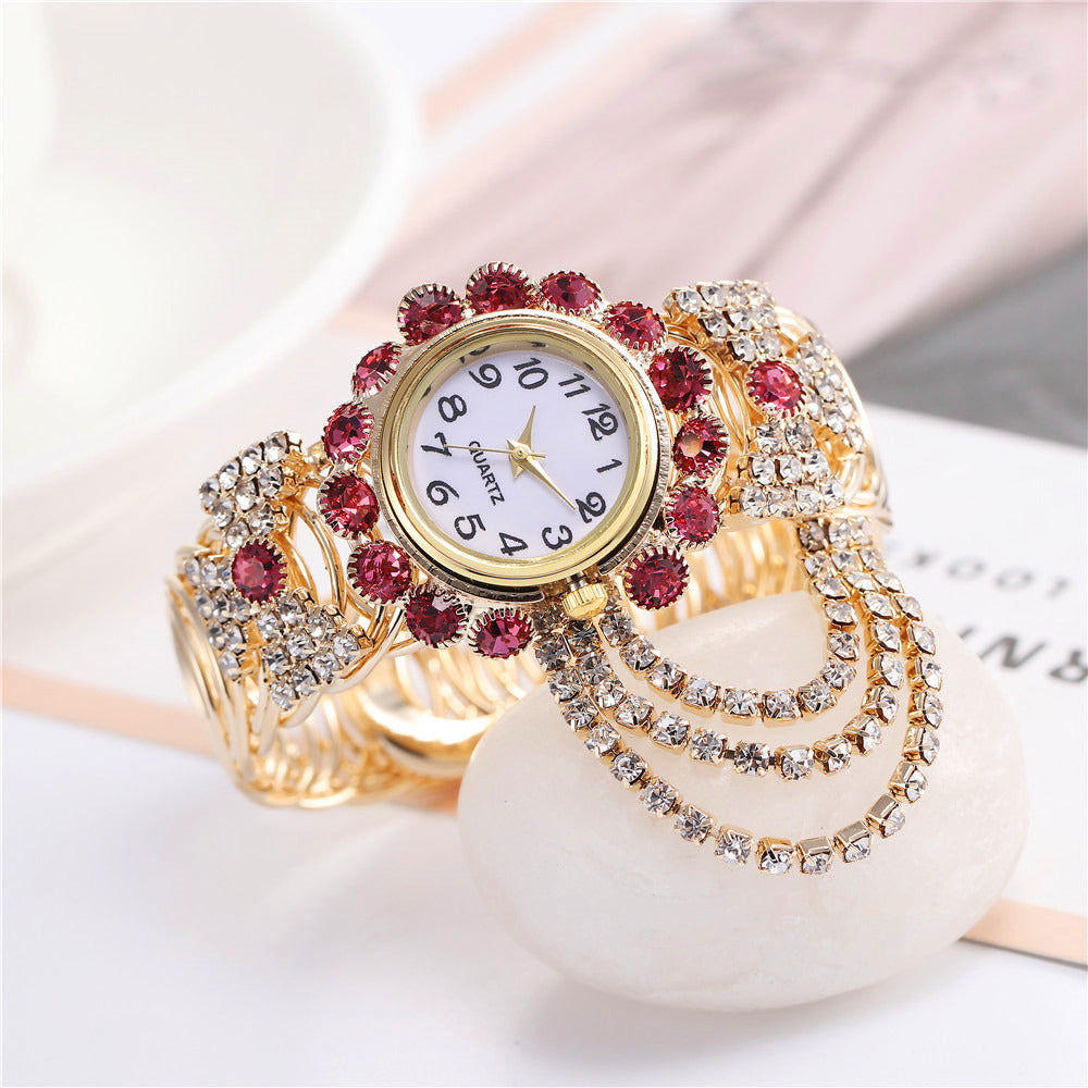Alternate view: Women's diamond claw watch