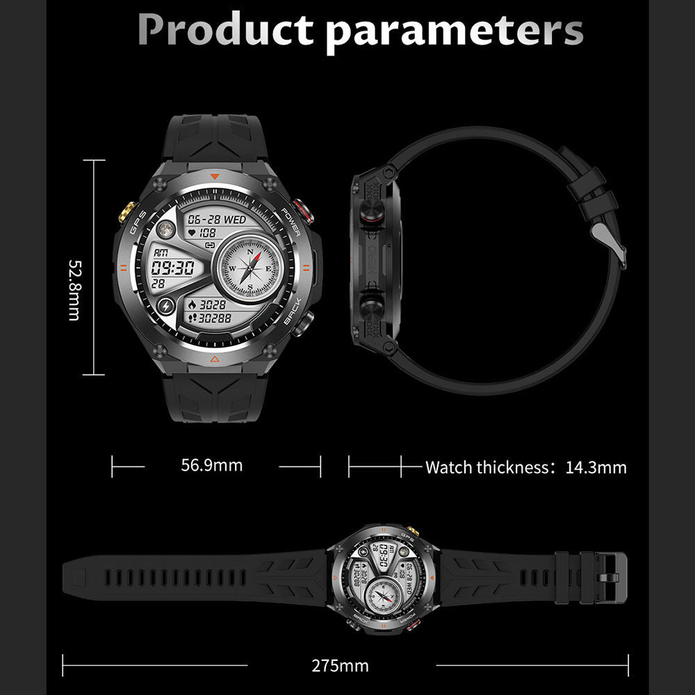 GPS smart watch with altimeter, barometer and compass - view 5