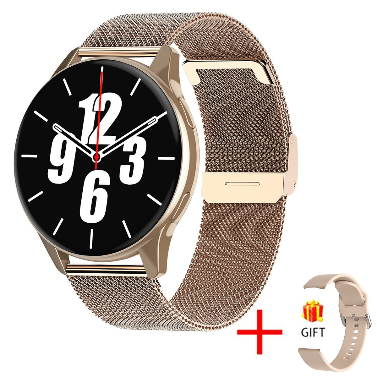 Alternate view: Unisex round smart watch