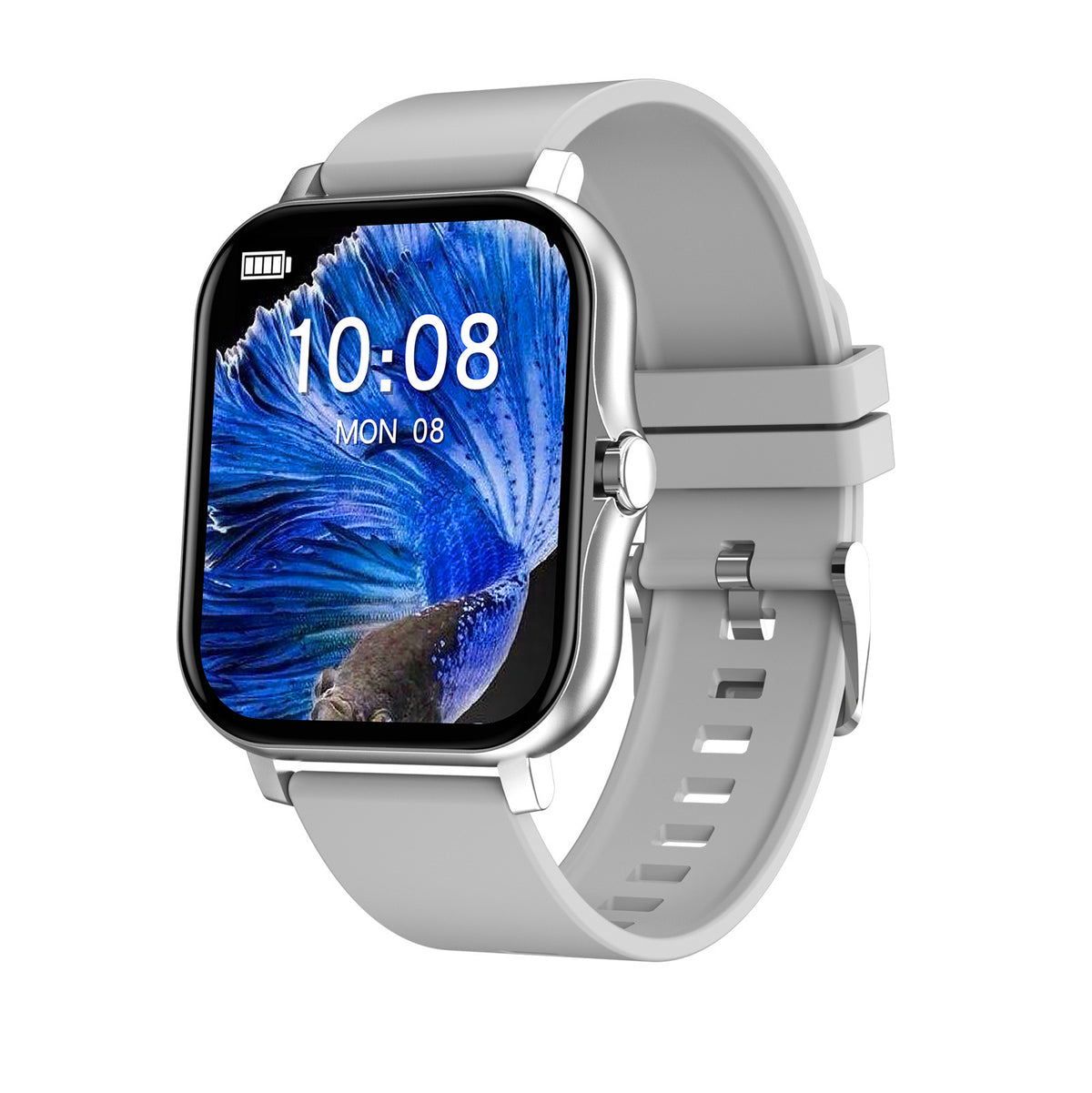 Unisex gray Y13 smart call watch