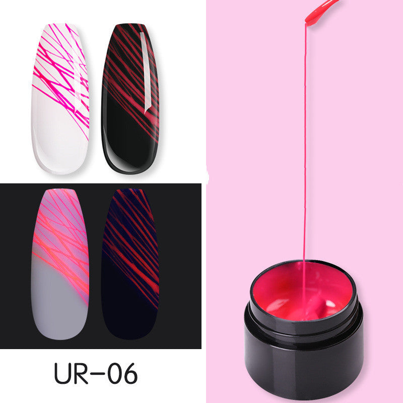 Unisex luminous nail gel