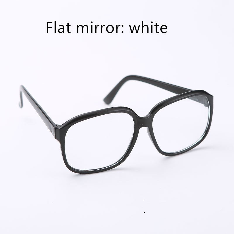 Men's white protective glasses