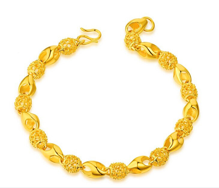 Women's gold plated bracelet
