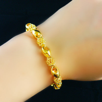 Women's gold plated bracelet