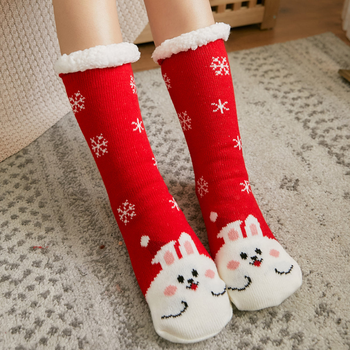 Women's thick home floor socks