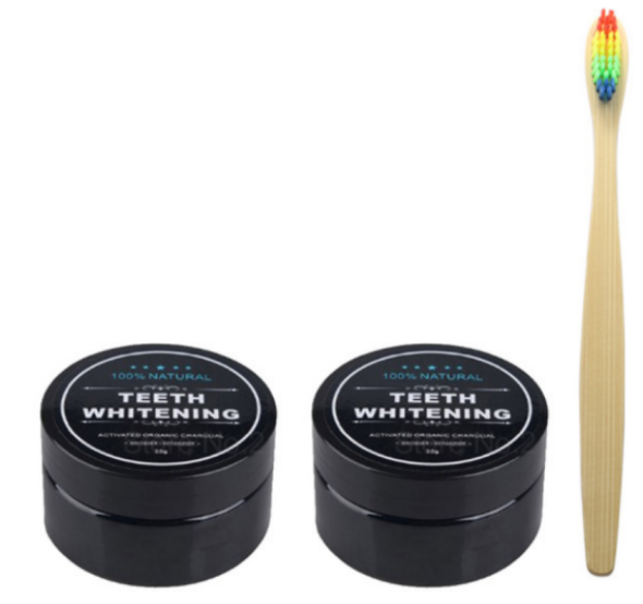 Tooth black powder