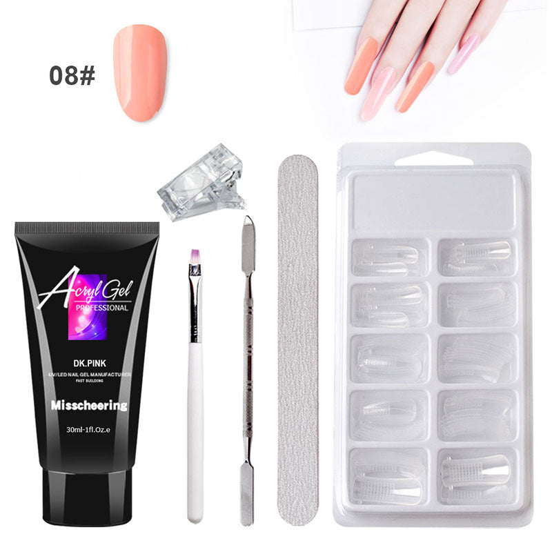 Alternate view: Nail extension gel kit