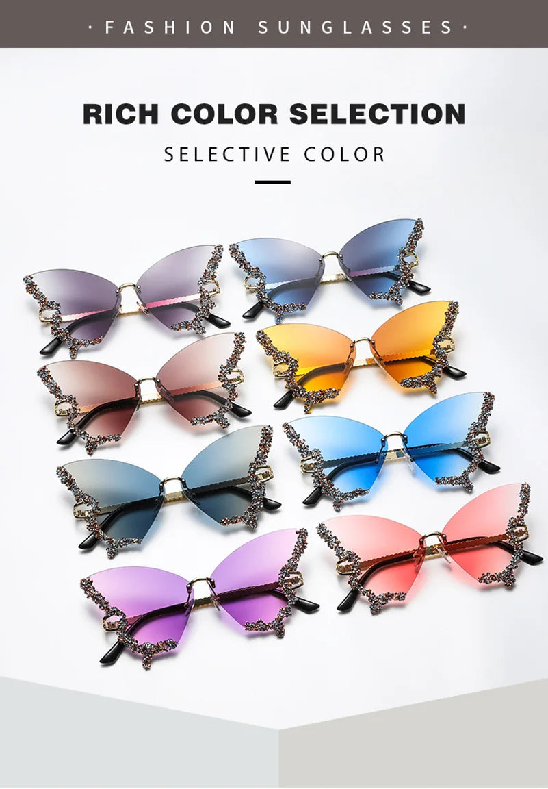 Alternate view: Women's diamond sunglasses