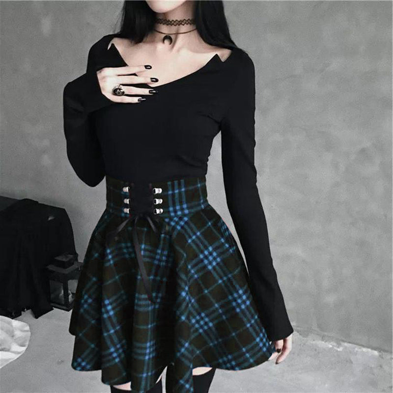 Women's skirt pleated polyester
