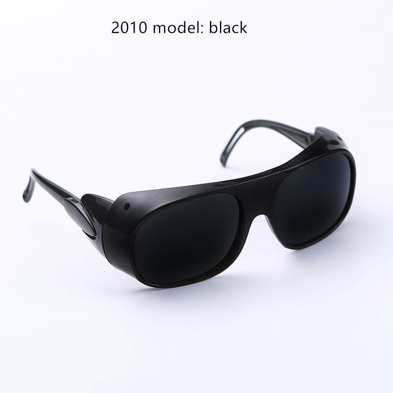 Men's black protective glasses