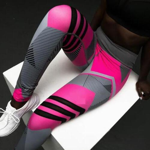 Alternate view: Women's reflective yoga pants