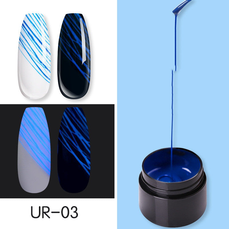 Unisex luminous nail gel