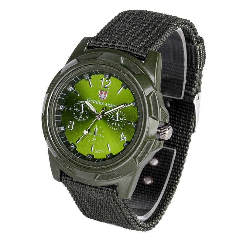 Military style nylon strap watch - view 13