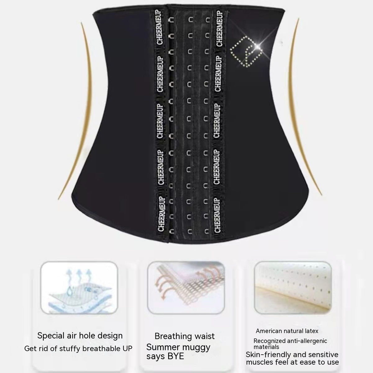 Alternate view: Women's belly band body shaper