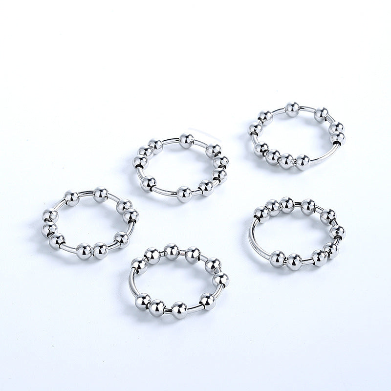 Alternate view: Unisex stress relief ring