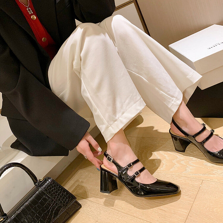 Alternate view: Women's chunky heel sandals