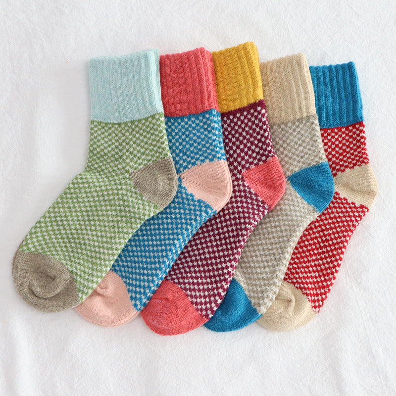 Unisex thick wool socks -pair pack