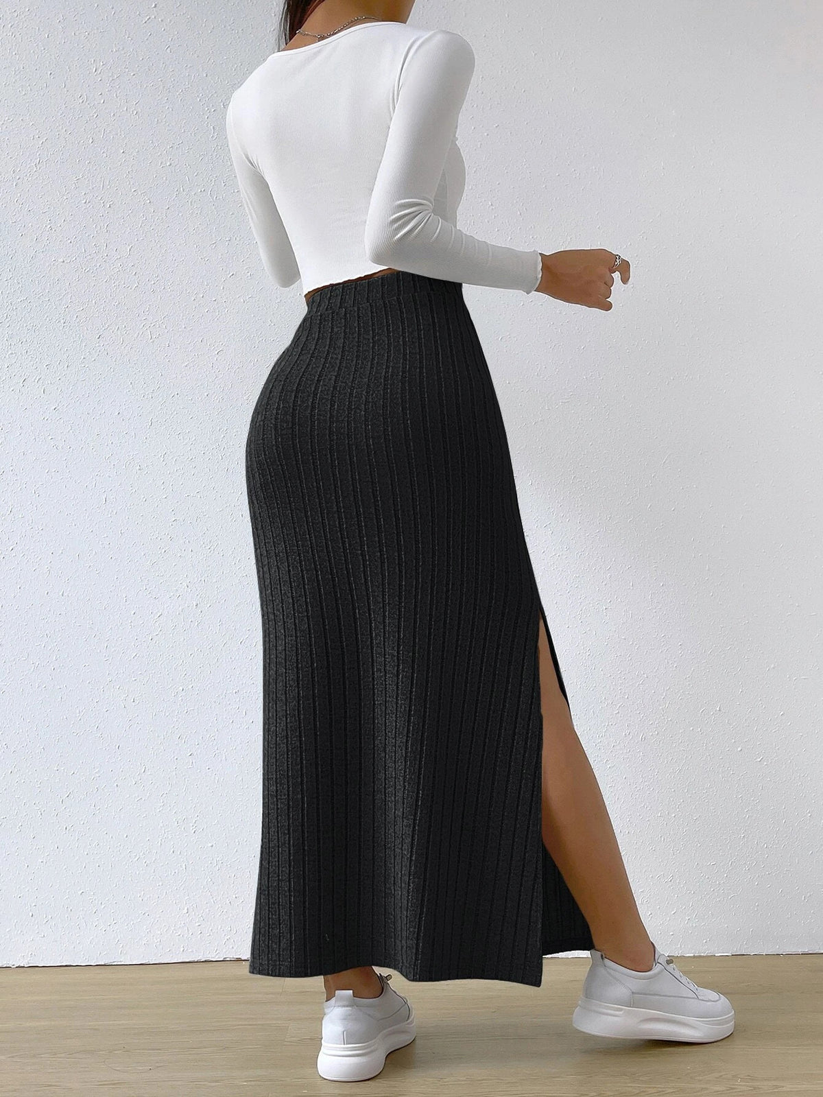 Alternate view: Women's high waist dress
