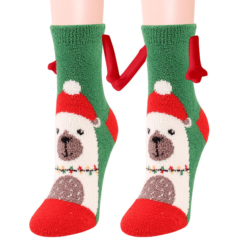 Christmas Magnetic Couple Socks - view 25