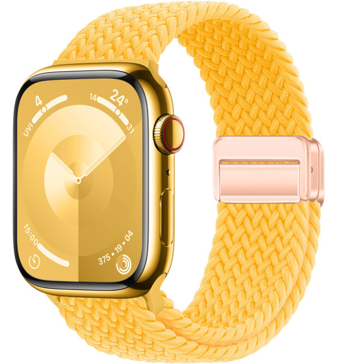 Unisex sunny color rose gold buckle integrated watch band