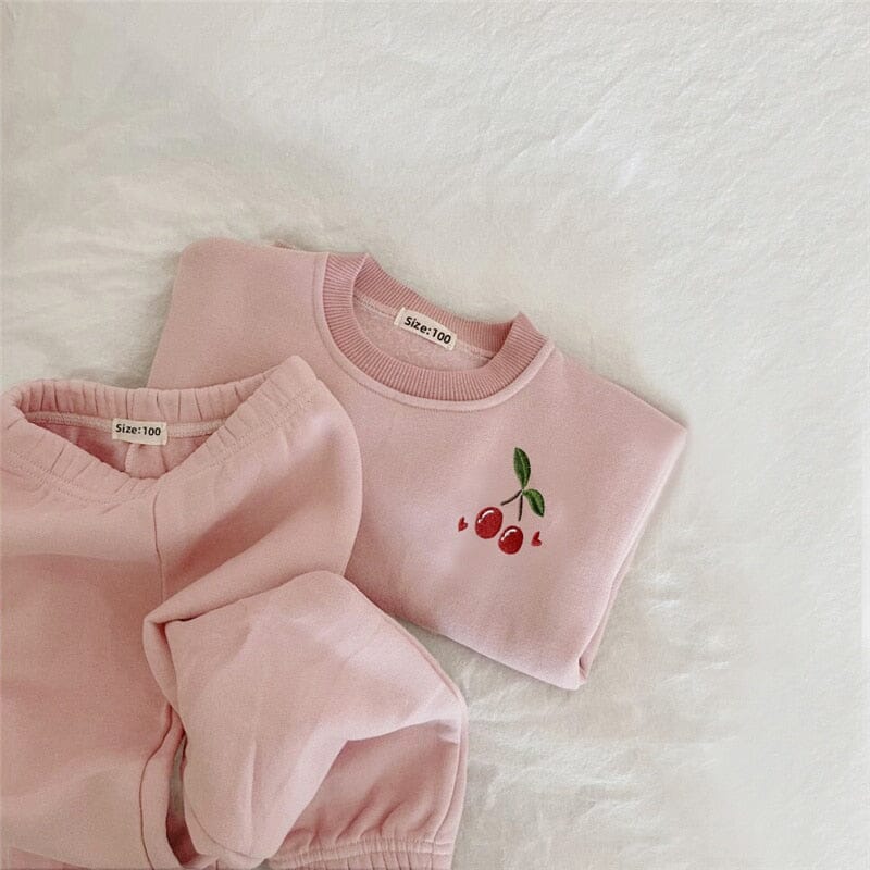 Kids pink baby tracksuit 2pc