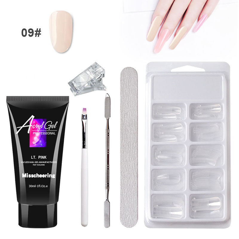 Alternate view: Nail extension gel kit
