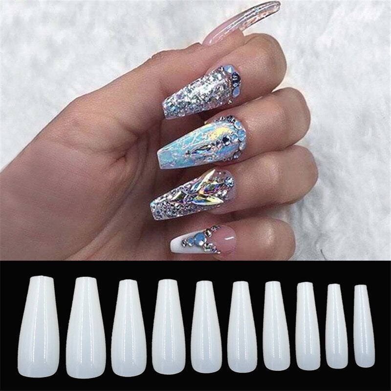 Unisex 500pc ballet false nails