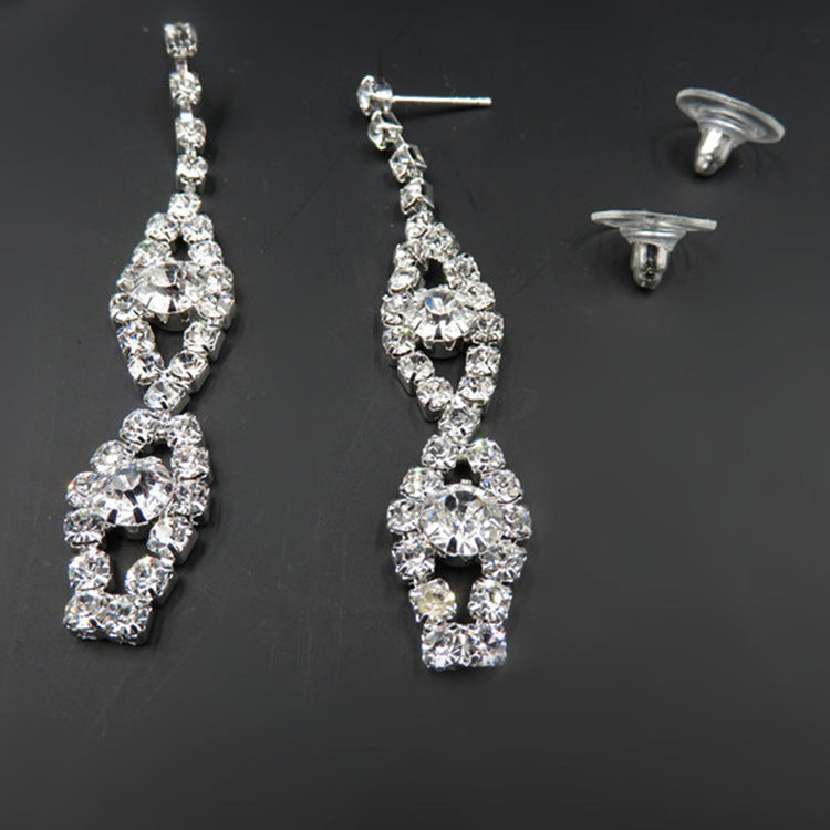 Women's 2 piece bridal jewelry set