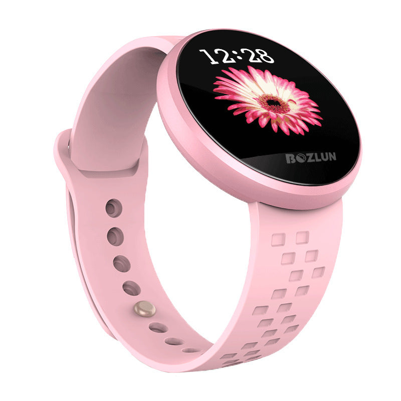 Women's pink smartwatch