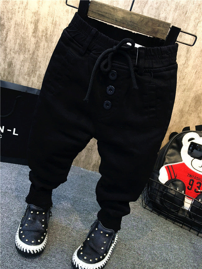 Boys fleece lined jeans