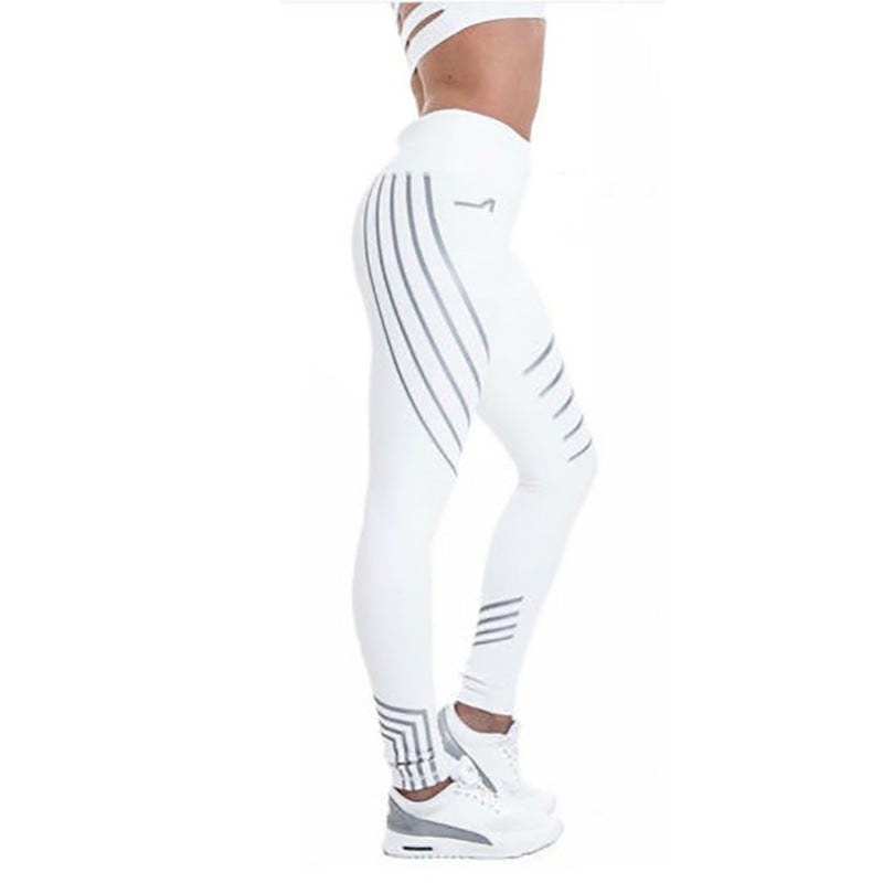 Alternate view: Women's reflective yoga pants