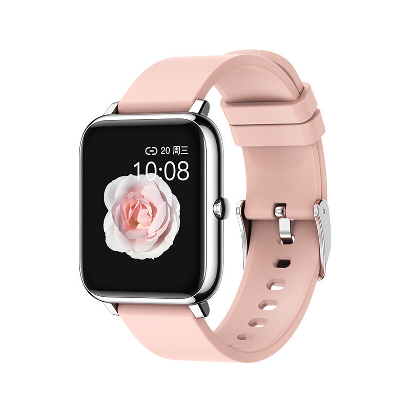Unisex pink P22 smart watch