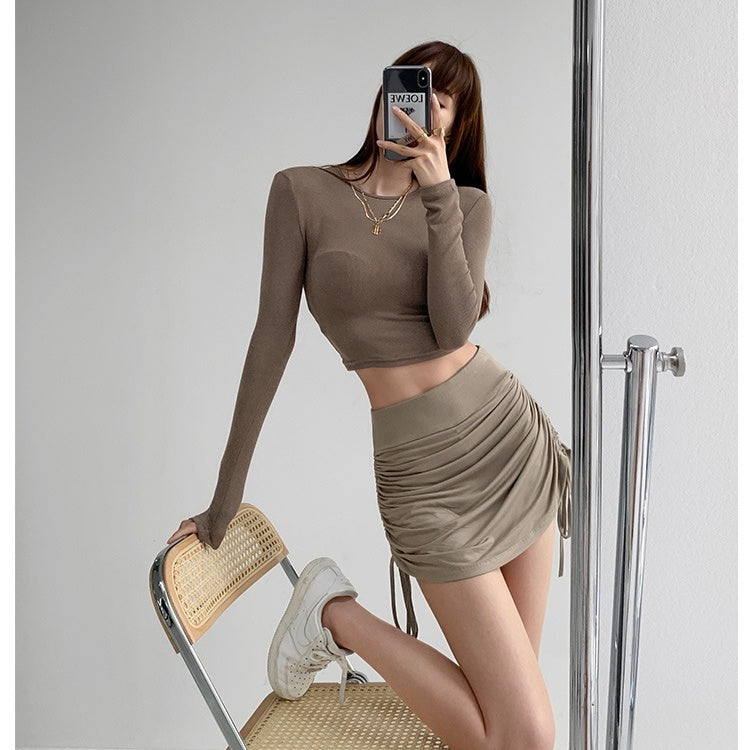 Women's skirts tight dancing fitness short