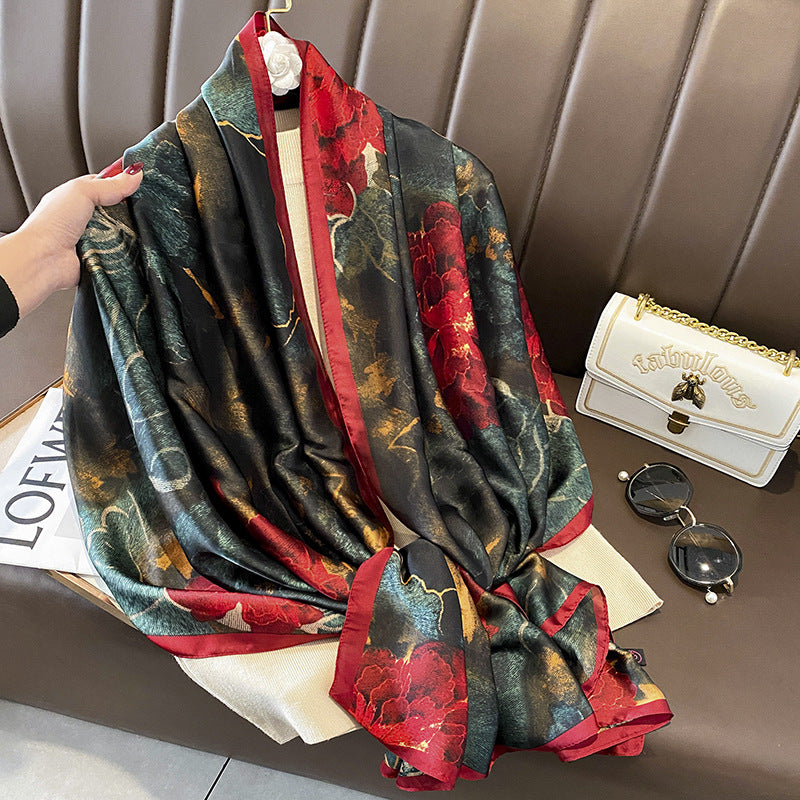 Alternate view: Unisex red scarf
