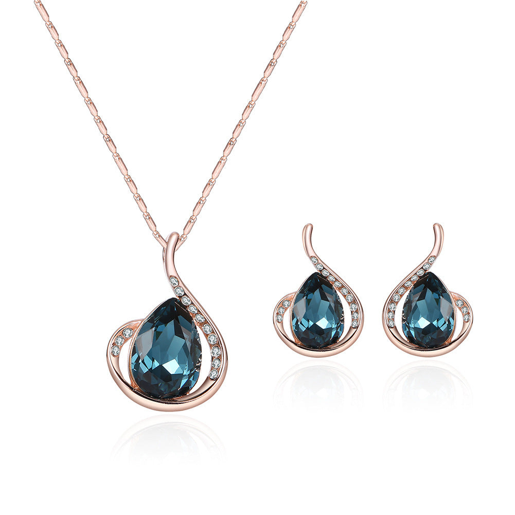 Women's bridal jewelry set