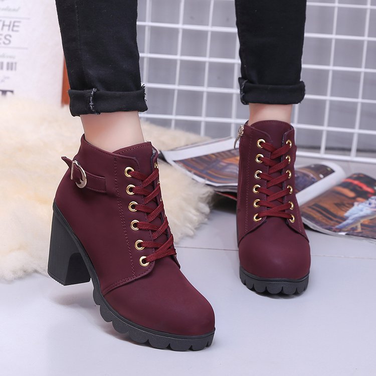Alternate view: Women's cross strappy boots