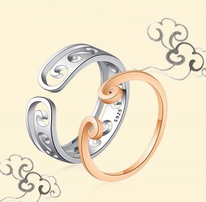 Women's crown engagement ring