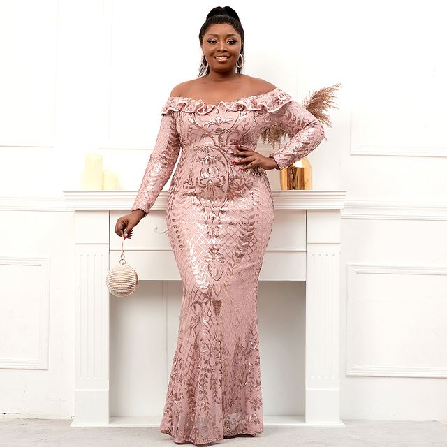 Alternate view: Women's long evening dress