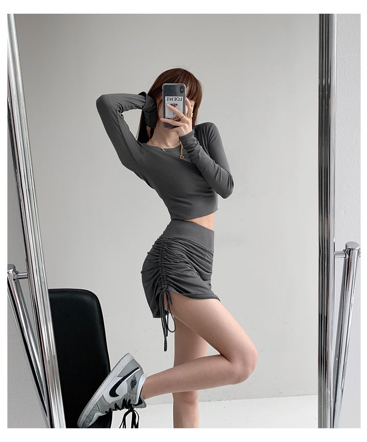 Alternate view: Women's skirts tight dancing fitness short