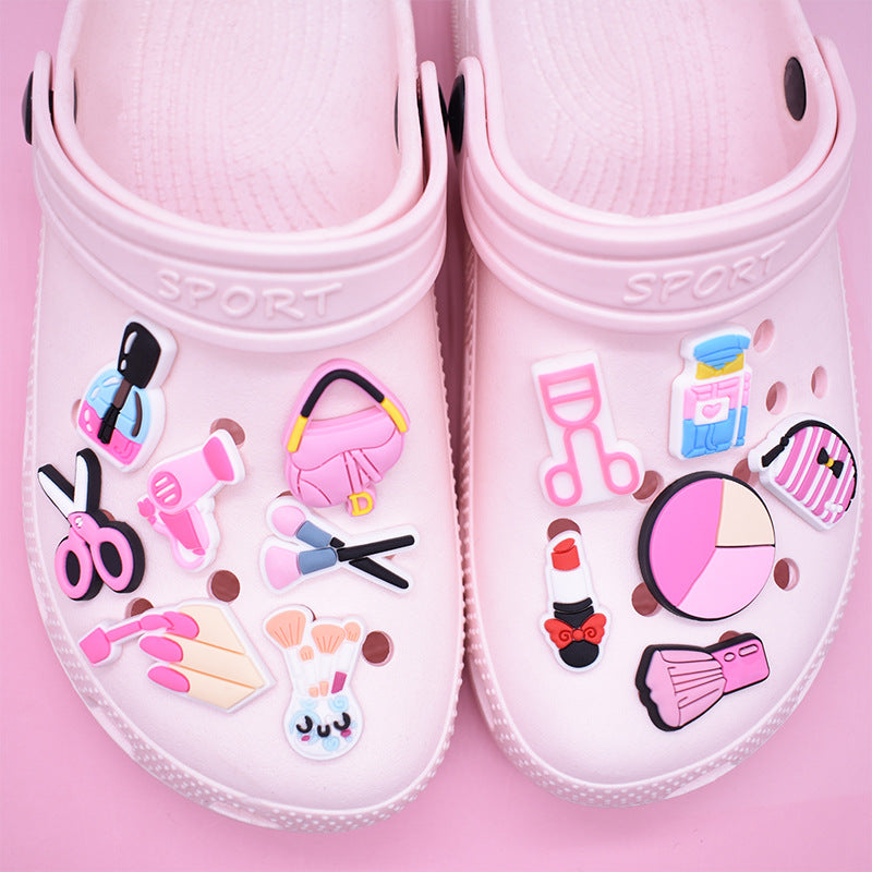 Unisex decorative shoe buttons