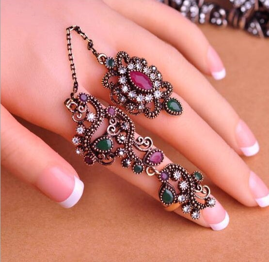 Women's turkish double ring