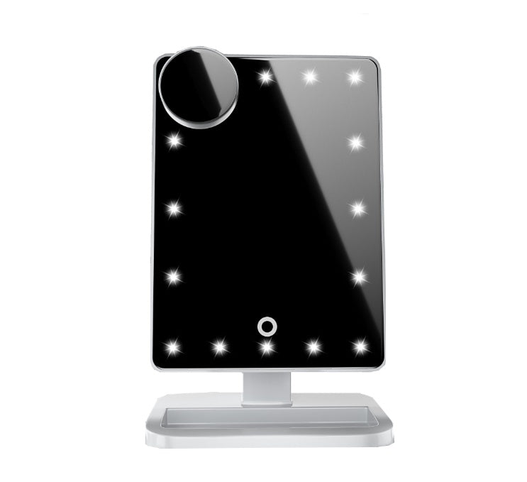 Led white makeup mirror