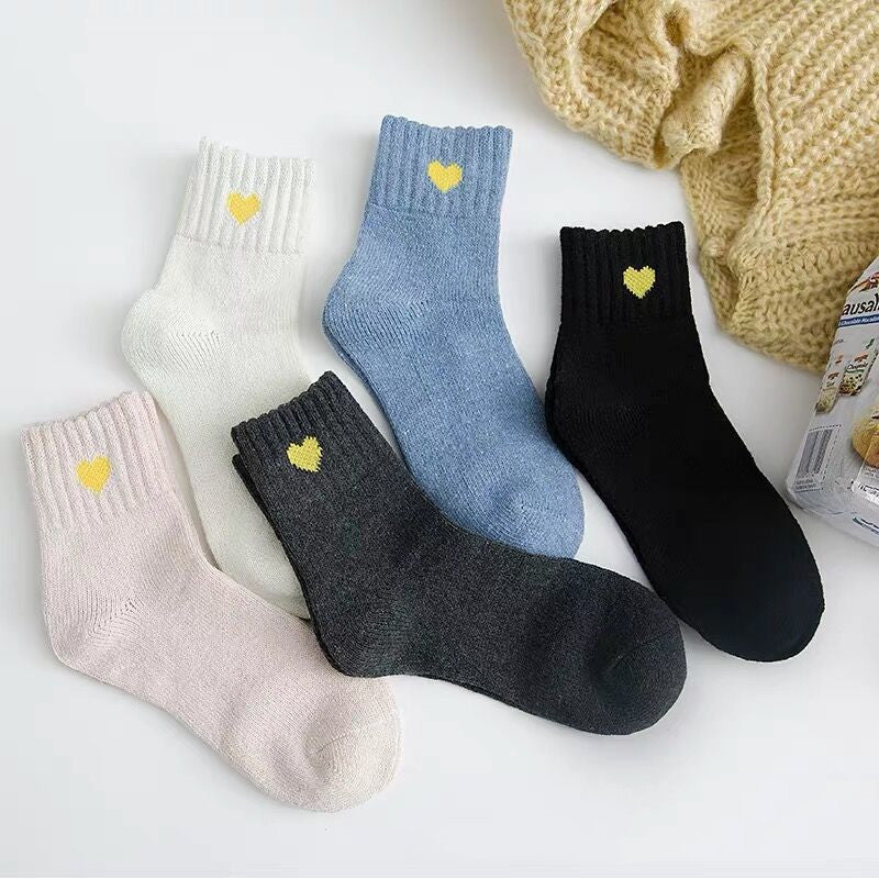 Unisex thick wool socks -pair pack