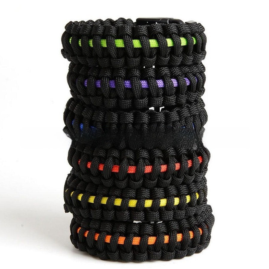 Alternate view: Unisex blue line bracelet
