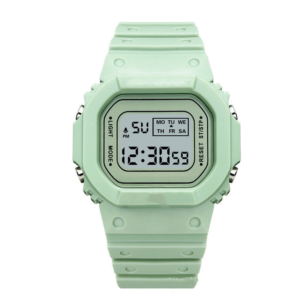 Unisex matcha LED watch